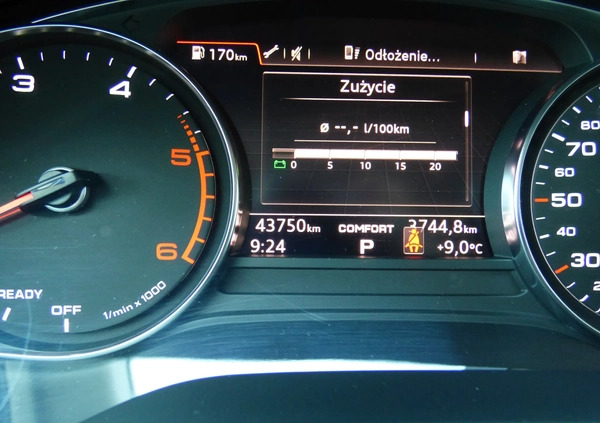 Audi Q5 cena 139900 przebieg: 43750, rok produkcji 2020 z Koronowo małe 301